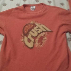 Orange thermal long sleeve (used)